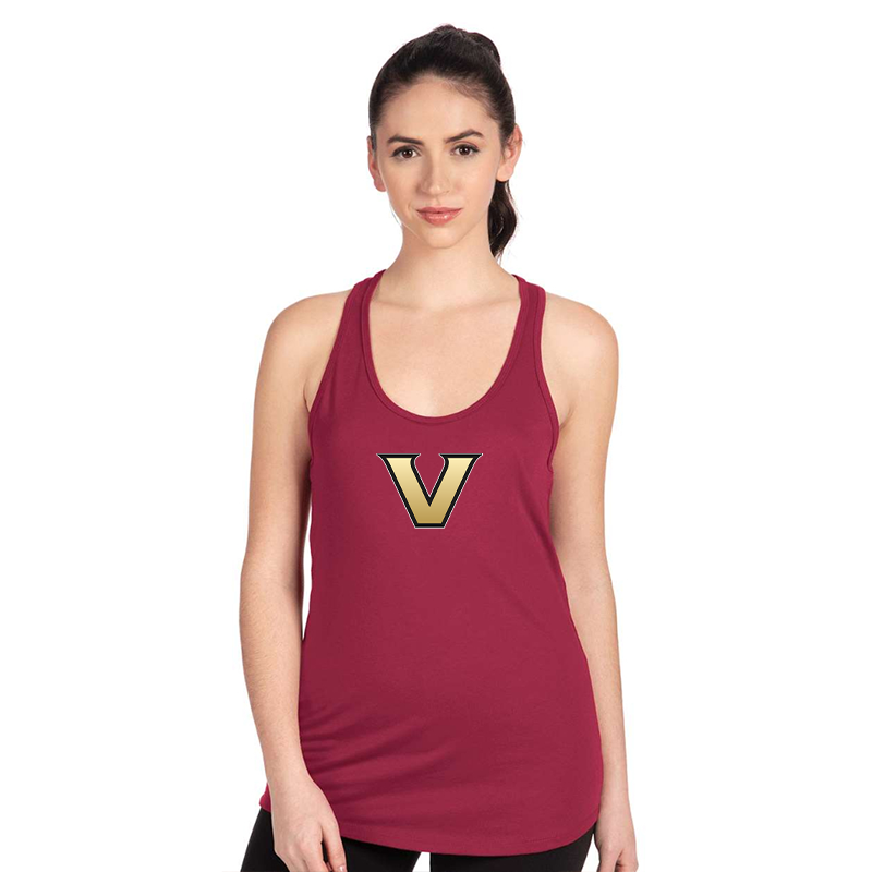 Women's Vanderbilt Commodores Next Level Ideal Racerback Tank